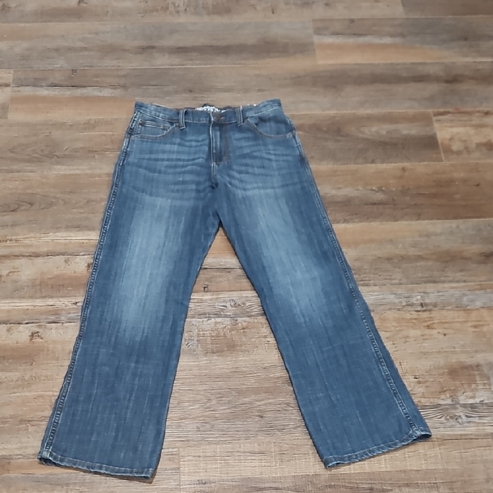 Wrangler Men's Relaxed Fit Blue Jeans